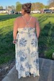I absolutely adore this dress! We're having to semi-elope the day of our wedding and I still wanted to dress up going to the courthouse. I can't wait to show this dress off day of but also have a light and flowy dress for the summer sewson. I've never owned a true wrap dress so I did have to Google how to put it on and with being plus size I definitely needed a sticky bra to get the girls in place. Normally a 1X/2X and had to order a 3X. - Zoey F.