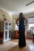This dress is wow. I purchased it for a wedding. Very skeptical in the beginning however when I put it ON I absolutely loved it . Perfect fit, length and material. Happy I bought it - Anamaria S.