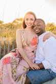 LOVE THIS DRESS! I wore it for beach engagement pics. I normally wear a size 6-8 and ordered a small for a more fitted look. I wore pasties since the chest area has thin fabric.

It's a little long but that was perfect for the beach breeze. - Mimi B.