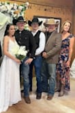 Recently my son got married.  The wedding was held on our family ranch and was a western theme.  I began searching online for the perfect dress and discovered this one at Lulus.  It is a high-low and sheer at the bottom, which was exactly what I had envisioned to show off my coyboy boots.  I was a little nervous because I had never ordered from Lulu's before.  The dress came fairly quickly.  I tried it on right away as I read that returns are free if initiated during the first ten days after receiving your item.  The dress literally fit like a glove, to the point that there was no room for a bra.  Even though the dress was snug, it wasn't uncomfortable, and it looked great!  I was able to slide in some padded bra inserts so that my headlights wouldn't show through the dress.  The dress was a hit!  I received so many comliments, and the best part is I will be able to wear this dress many more times as it is not overly dressy.  

Thank you Lulus for making me look great on my son's special day!= - Jennifer W.