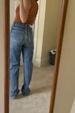 Fabric is sooo soft and the waist fits perfectly. It is just too long so I will wait till a 24 is back in stock then try to order that one. I want them to work because they are super comfy! - Annie F.