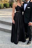 I wore this dress to a black tie optional wedding.  It is very long so I did need to get it hemmed.  Received so many compliments! Love it! - Sara P.