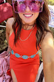 Very flattering, I could have went down a size but that was me estimating for some summer weight gain, ha!! Being short it is often hard to find two piece sets that fit right, this was perfect!! - Nick S.