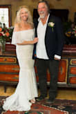 The dress was wonderful. I had the shoulders taken in. - Cheryl K.