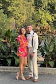 I bought this romper to wear on my honeymoon. It is absolutely stunning!!! Material and quality are amazing. My only issue was that it felt a little too short. I don't think I have a particularly long torso or anything to cause that issue either. I couldn't raise my arms up over my head or everyone would get a show. - Allison D.
