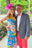 I wore this for a garden party and it was perfect! I felt classy and the colors were beautiful and vibrant. I got so many compliments, would recommend! Wore the hot pink Alta lace-up heels with it, they were perfect! - Denise P.
