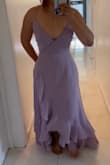 El entalle, la tela , la caída , este es un hermoso vestido . - Francia G.