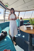 This dress was amazing! I feel it's a bit opened at d back.. still it was sweet & sexy. - Durgadevi M.
