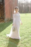 I wanted a simple look and this was the perfect look. I did end up getting some alterations in the sleeves and the bust but it wasn't that much! - Hannah D.