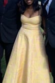The dress fit well and looked really good. The material was nice and didn't feel cheap. It was also lines well and was comfortableto wear. I got tons of compliments on it and I'm glad i bought it for sure! - Naomi T.