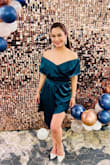 I purchased this dress in two different sizes due to reviews. I ended up keeping the M size and it was just stunning. I should've count the amount of complements I got when I wore it for a wedding event. - Rachel U.