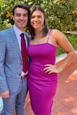 Seriously, I got SO many compliments on this dress! I wore this to a wedding in LA. It fit me perfectly! The color was exactly what I expected it to be. It does catch sweat stains easily, but after a while, they dry out (if you sweat a lot like me). That didn't stop me from wearing it the whole night! - Jackie L.