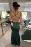 Bought this dress for my adult daughter who will be my Maid of Honor in my upcoming wedding in Sept. She's regularly a S/M, but this XS fits her perfectly! Can't wait for her and my son to walk me down the aisle - Marlena S.