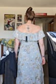 The color and print is beautiful! I'm exchanging the medium I also ordered for an XL to see if that is more comfortable than the large. - Erica A.