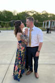 As usual Lulus hits it out of the park! Wore it to a wedding and received lots of compliments. I had a broken foot so it covered my boot well. Only thing is I had to double bow the tie since it was silk and coming undone. - Alison S.