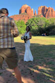 This dress was lightweight and true to size!I received so many compliments even from people who were strangers in the beautiful Sedona park! I love the material and the way it fit!Love the cost and make of the dress!Thank you lulus for making my wedding day easy to shop last minute great elopement wedding dress! - Michelle D.