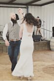 Super comfy material, not see through. Wore for my reception celebration and danced the night away! - Kaelee K.