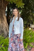 I had been eyeing this outfit for a while and am so glad I bought it. I was comfortable and a good material. The fit was true to my typical size. - Alyssa N.