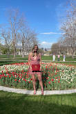 This ran a little bit big on me on the top, but was long enough given my height! Loved it for graduation. - Rachel B.