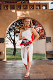 I got this dress for my graduation and plan to wear it again for my rehearsal dinner. It fits perfectly, and love the design. I have a small chest and love that I don't need a large chest to fill out this dress. - Kryisa L.