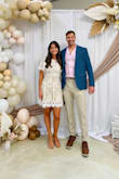Loved how simple and sophisticated this dress is!  Got so many compliments! It was a little short and tight but still true to size - Sophia C.