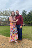 I wore this to a spring wedding and got loadsss of compliments! The dress was fun, colorful, and very flattering. As a tall girl, this was the perfect length! The straps loosened throughout the night from dancing but easy to tighten quickly. - Rachel M.