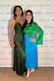 A long elegant dress that fits perfectly. The slit is pretty modest flows freely. - Courtney S.