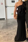 I loved this dress!!! It was perfect for a gala dinner. Had so many compliments over it. Ps: I usually wear M but the S size fits perfectly. I chose small because of the pictures I saw here. If you are really petite I'd go for xs - Renata L.