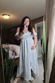 Love this dress! So classy and elegant. Comfy and I felt beautiful wearing it. Love the side slits for warmer weather. Highly recommend! - Canhnha C.