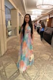 I used it for a black tie event and received so many compliments! I love this dress; it looks so romantic and elegant, and it's flattering. I got a large. It was a little long, but with heels, it was manageable. - Paula S.