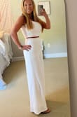 I am in love with these pants! I have the matching shirt too! True to size - Charissa G.