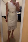 This fits perfectly and is surprisingly comfortable. Couldn't be happier, the material is quality I wanted it not so tight. Could've gone with a medium but this is cute I like this fit - Ashley P.