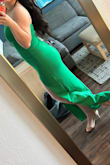 Such an amazing find for a wedding guest! Formal or semi-formal, sexy yet modest, vibrant but not too bright! Has stretchy fabric so you're not suffocating all night long. Not too thick of a fabric so be careful with your bra and underwear choices - Hannah R.