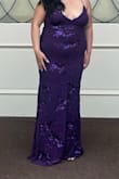 The dress is beautiful and perfect. I fell in love with the dress when I found it. I wore it to prom and it was gorgeous. It was the perfect length and my dress had a train it was perfect length and the detailing on the dress was gorgeous. Literally the perfect dress - Tiffany T.