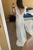 I already have my wedding gown but purchased this for my bridal shower. Honestly, this could double as a ceremony dress as well! I am so happy with the quality and sizing. The dress is beautiful. - Jamie M.