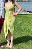 Loved this dress! I received a ton of compliments on it. This was perfect for an outdoor wedding in 90-degree weather. Fabric is very stretchy so it's super comfy. - Rhian B.