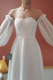 I'm so glad that I ordered this dress. The material is good, and the style and size fit me perfectly. It looks better in person than in the pictures. I honestly think I could use this for my garden wedding dress although I got this for after party dress. - Anna U.