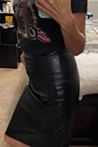 This skirt is absolutely beautiful! It's so sexy and fashionable. It can be dressed up or down. It fits perfectly and is so comfortable. I bought two of these one in red and the other and black. I wish they had more colors in this fit because it's an absolute must-have! - Diana M.