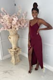 Gorgeous dress. It could have been a tiny bit more fitting for the ladies out there that have a slim frame like me but all in all, it wasn't a big deal. I'd definitely repurchase! - Funmi O.