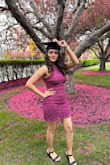 I recently purchased a stunning magenta flower dress for my graduation ceremony, and it exceeded all my expectations. The color is absolutely breathtaking a rich shade of magenta that captures the essence of celebration and joy. The intricate floral patterns scattered throughout the fabric add elegance and femininity, making me feel like a true princess.

The fit of the dress is impeccable, gracefully embracing my figure and accentuating all the right curves. The exceptional quality fabric feels luxurious against my skin, and the attention to detail is evident in every stitch. It provided a comfortable and seamless wear throughout the entire ceremony.

Lastly, the dress garnered countless compliments, solidifying my love for it. Its vibrant color and captivating design caught the attention of others, making me feel like the center of attention. Wearing this dress boosted my confidence immensely, making my graduation day even more memorable. - Vidhi P.