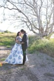 I ordered this dress for my engagement photos, and I am so glad I did! The fabric is very lux and flows beautifully! The dress was a little long on me but I wore it with some wedges and it was perfect. It was a little more money than I wanted to spend but I Al so happy I did, it is 100% worth every penny!! - Claire G.