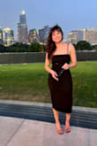 A great buy! This is a flattering dress - for short girlies it DOES run a little long. It was comfortable and easy to walk in. I'll definitely be able to reuse it. A good buy!!! - Daniela D.