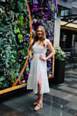 Such a fun, happy dress! I got a lot of compliments and felt really confident wearing this for my Master's Degree graduation. - Lindsey M.