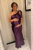 This dress was EVERYTHING I needed it to be and more! I was 28 weeks pregnant and baby bump was bumping. I'm usually a medium(6/8) but sized up to a large to accommodate the bump, and it worked out great! Length was also perfection.
I got so many compliments:) - Kiara T.