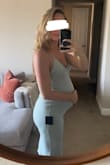 Wanted a dress that shows off the new baby bump and this was super comfortable and flattering. Medium fit like a glove for my bump size right now. - Mackenzie K.