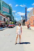 The dress fits perfectly and the material is fantastic with a double layer. I loved this dress a lot - Sravani V.