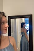 I got the blue dress, and loved it! It was so beautiful with the bow in the back and was accurate to the photo! Lulus has great stuff! Love your products - Karly M.
