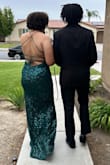I loved everything about this dress, it was the perfect Prom dress until it was not. The right strap popped off, ripped off.  My mom had to help me safety pin it and saved the night because I didn't have any other backup dress. Besides the ripped part, I loved everything else about it. It hugged my body perfectly,  the length,  and the back details. - Flower D.
