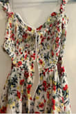I'm astonished that people are willing to spend their hard-earned money on the fast fashion quality that Lulus offers from time to time and actually leave a positive review. I'm sure everyone knows LULUS can and does better more often than not. However, this dress and a few other items I have ordered from Feb 2022 to May 2023 shouldn't be allowed period. Keep Lulus to a higher standard. 
I have been a customer of Lulu's for over 2 years and I have to say I'm seeing a lot of changes in quality. What sucks, even more, is it's really hard to tell until you get the item if it's going to be poor quality. I wish they invested more into their sundress line/summer line. 
I would be wearing Lulus 24/7 if I could because they are NOT A SHADY company. They are a GOOD CO. That takes returns which I'm grateful for. 
Please stop making dresses like this one here. Love the concept and it looks great on the model but I don't see the same quality in real life. - Sarah N.