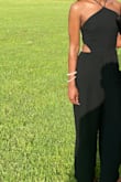 Such a cute jumpsuit! Wore it to a wedding & got lots of compliments. Get this if you want something simple but still flattering! - Jada B.